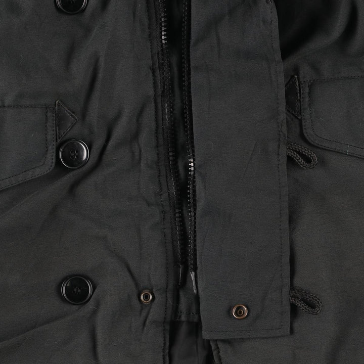 Special Price: Alpha N-3B Type Padded Military Flight Jacket, Men's Size Medium Nylon black type Vintage Second Hand