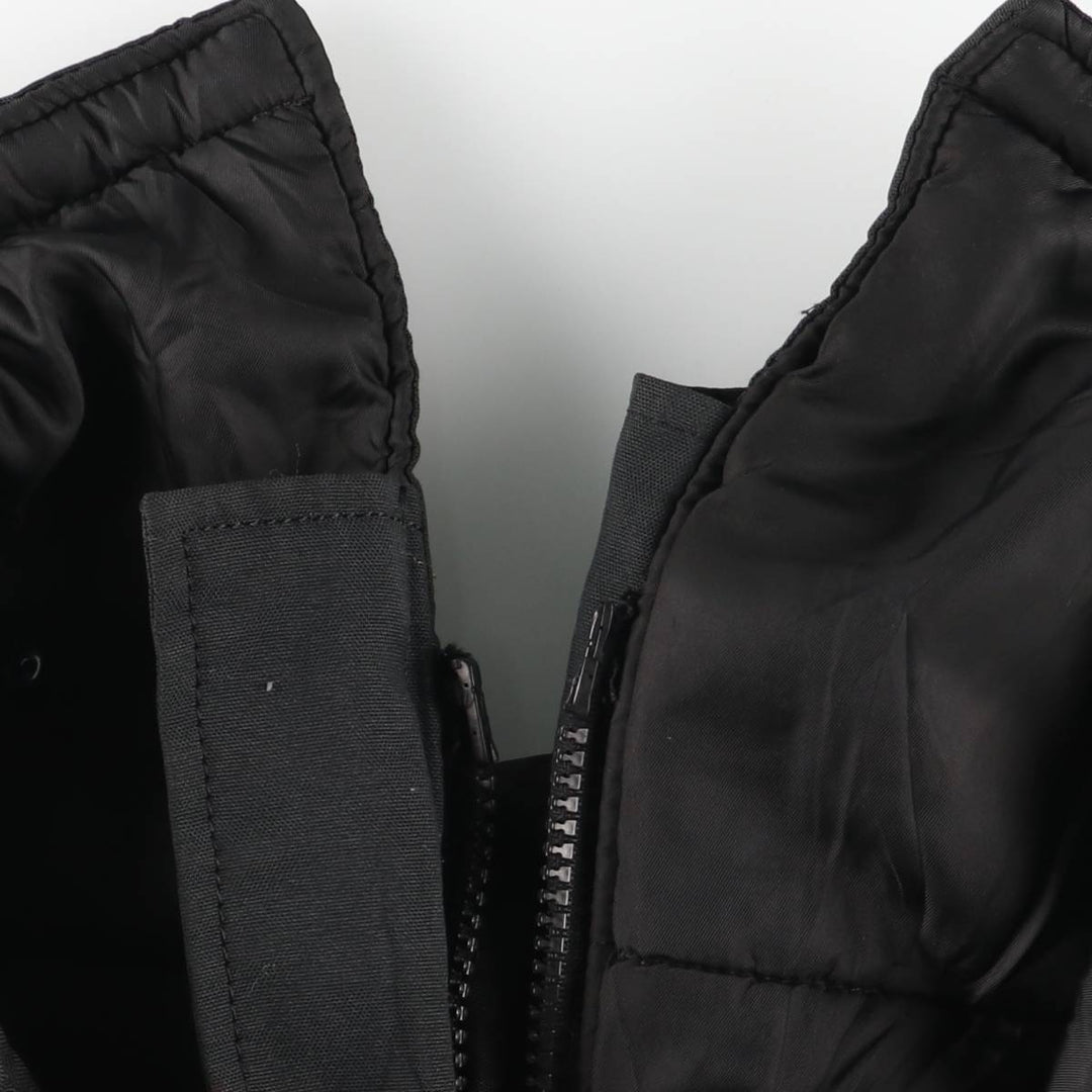 Special Price: Alpha N-3B Type Padded Military Flight Jacket, Men's Size Medium Nylon black type Vintage Second Hand