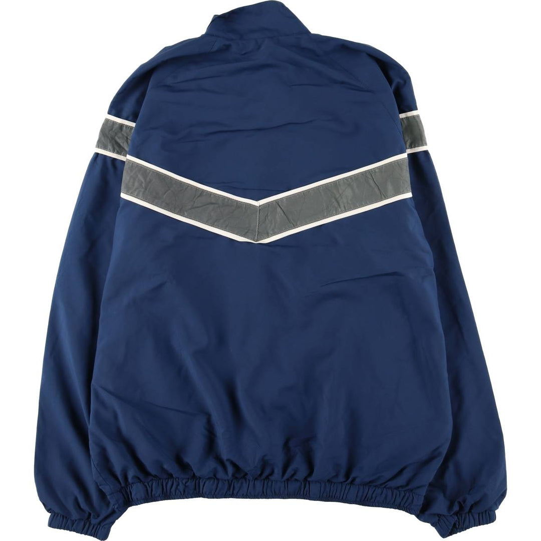2000'S Civilian PTU Training Jacket, USAIR FORCE Windbreaker, Made in USA, Medium Regular, Men's Size Medium polyester navy blue type Vintage Second Hand