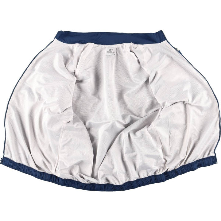 2000'S Civilian PTU Training Jacket, USAIR FORCE Windbreaker, Made in USA, Medium Regular, Men's Size Medium polyester navy blue type Vintage Second Hand