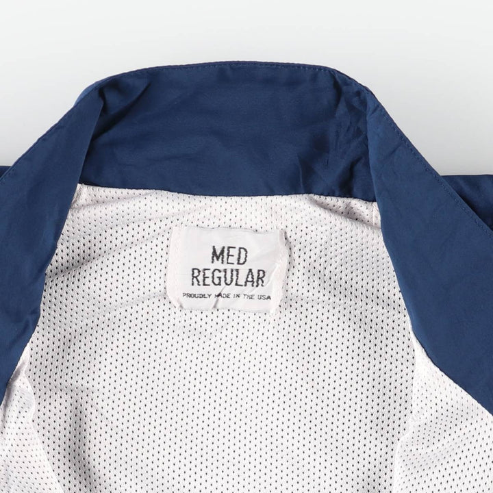 2000'S Civilian PTU Training Jacket, USAIR FORCE Windbreaker, Made in USA, Medium Regular, Men's Size Medium polyester navy blue type Vintage Second Hand