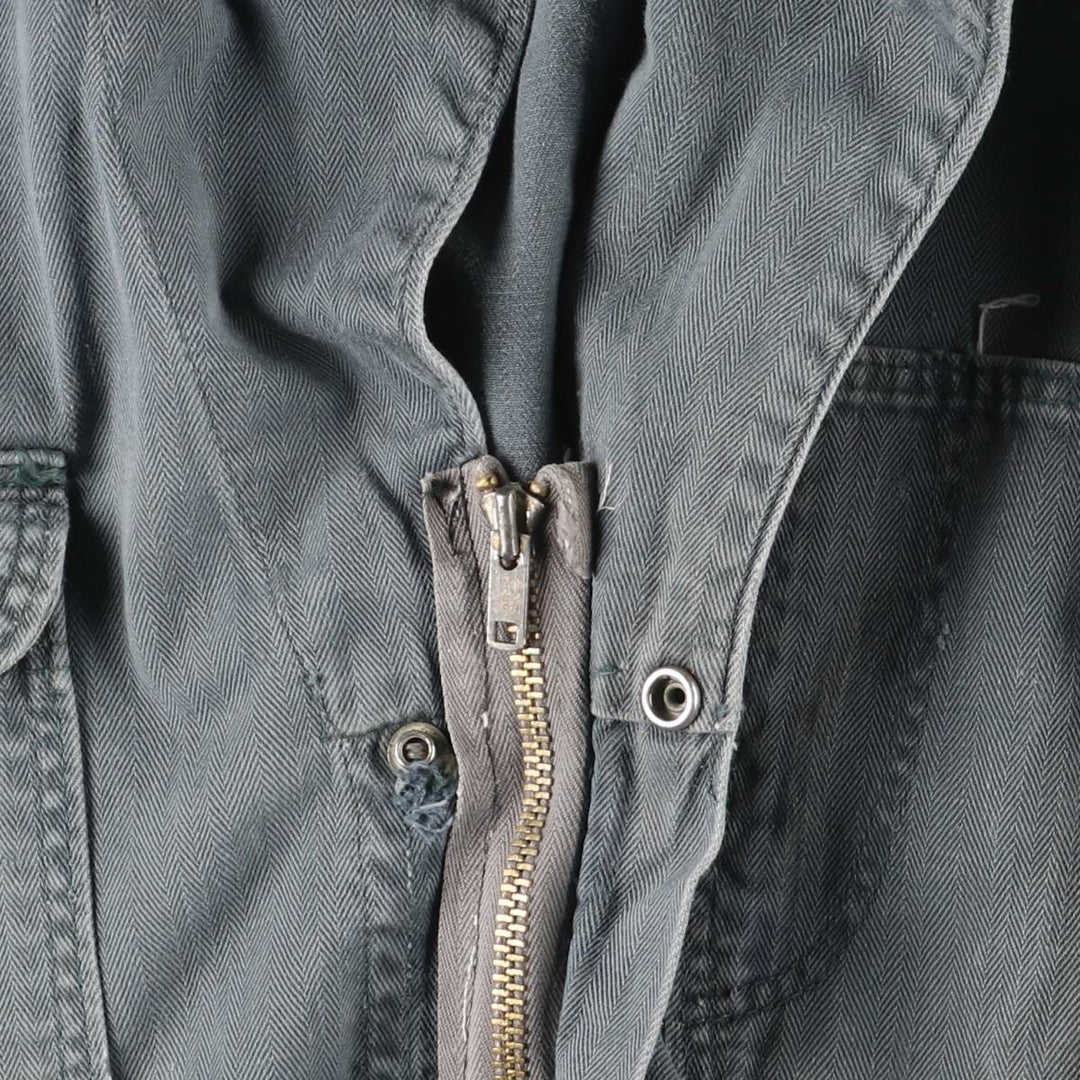 Big Ben HBT Herringbone Twill Long Sleeve Jumpsuit, Men's Size Medium, Vintage unclear gray type Vintage Second Hand