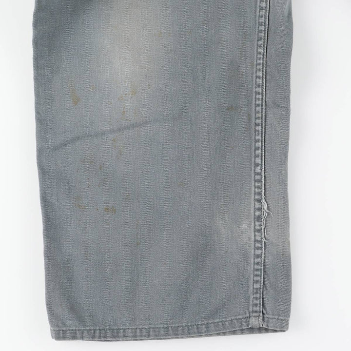 Big Ben HBT Herringbone Twill Long Sleeve Jumpsuit, Men's Size Medium, Vintage unclear gray type Vintage Second Hand