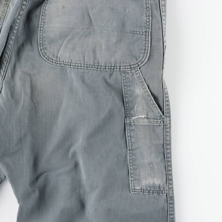 Big Ben HBT Herringbone Twill Long Sleeve Jumpsuit, Men's Size Medium, Vintage unclear gray type Vintage Second Hand