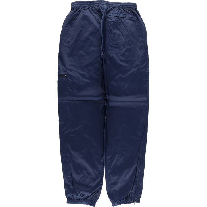 90'S Reebok Nylon Shaka Shaka Pants, Men's Size L, Vintage Nylon navy blue type Vintage Second Hand