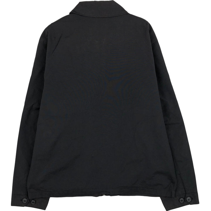 2000'S GAP collared cotton and nylon jacket, men's size L Nylon black type Vintage Second Hand