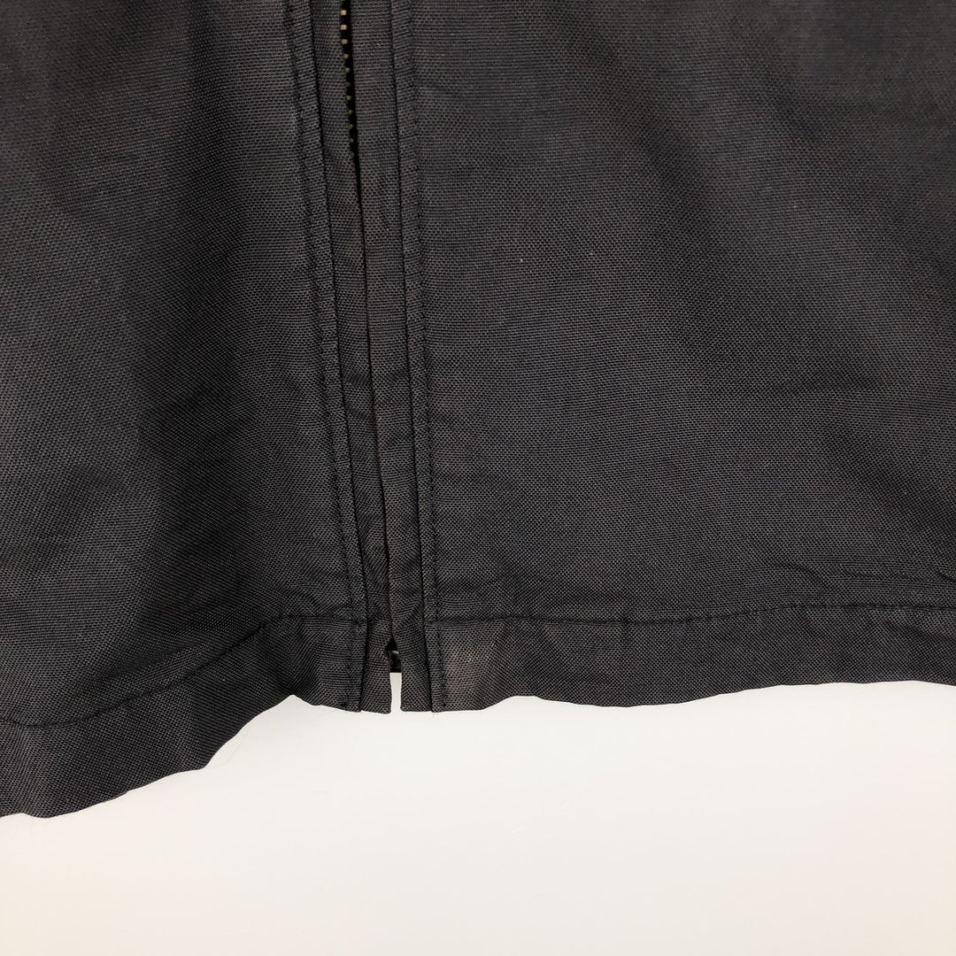 2000'S GAP collared cotton and nylon jacket, men's size L Nylon black type Vintage Second Hand