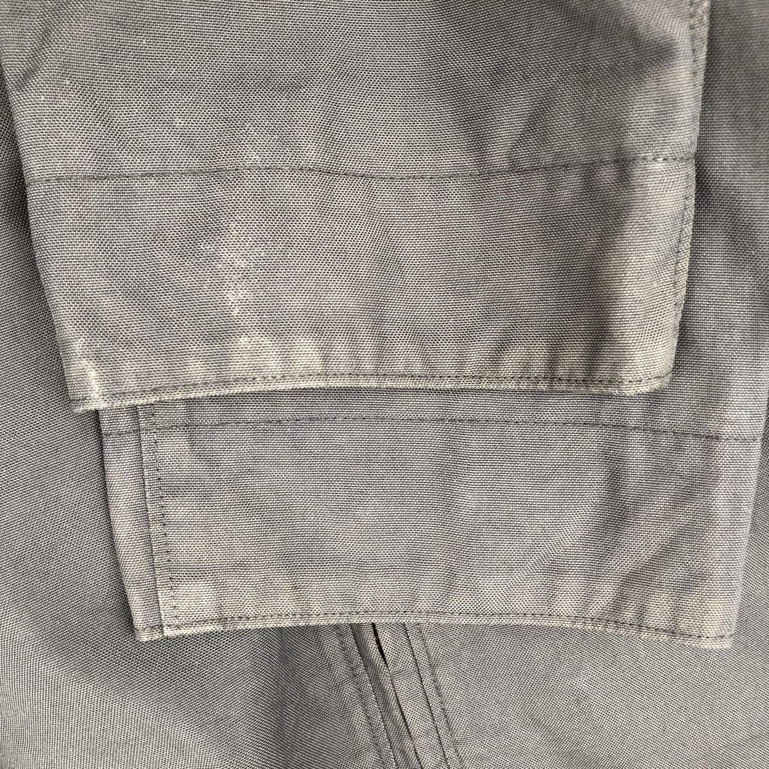 2000'S GAP collared cotton and nylon jacket, men's size L Nylon black type Vintage Second Hand