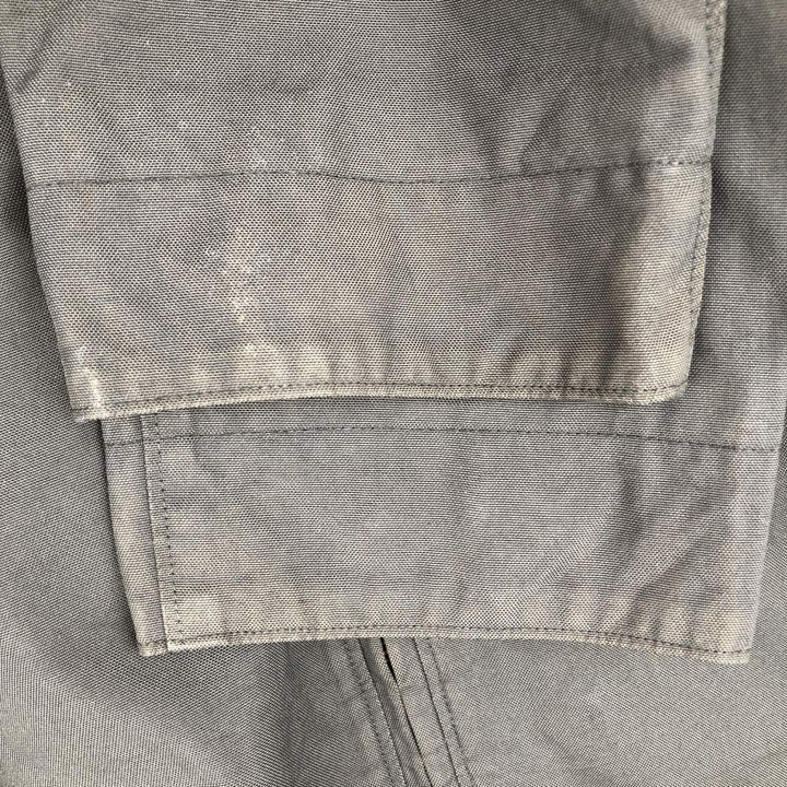 2000'S GAP collared cotton and nylon jacket, men's size L Nylon black type Vintage Second Hand