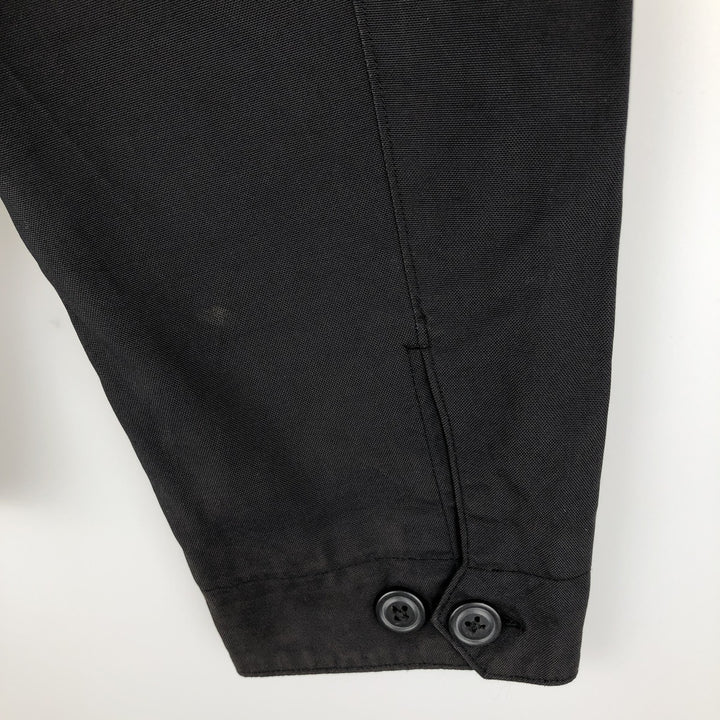 2000'S GAP collared cotton and nylon jacket, men's size L Nylon black type Vintage Second Hand