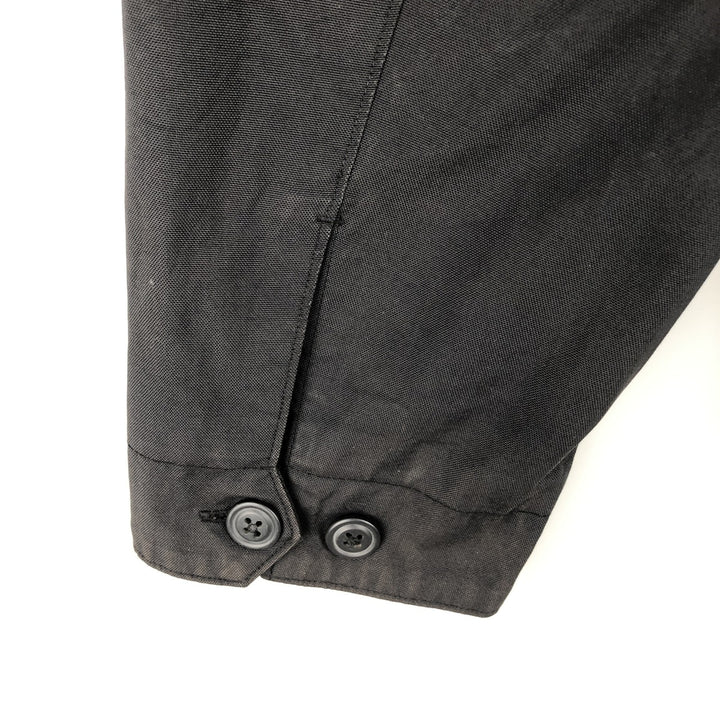 2000'S GAP collared cotton and nylon jacket, men's size L Nylon black type Vintage Second Hand