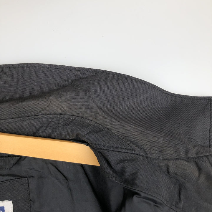 2000'S GAP collared cotton and nylon jacket, men's size L Nylon black type Vintage Second Hand