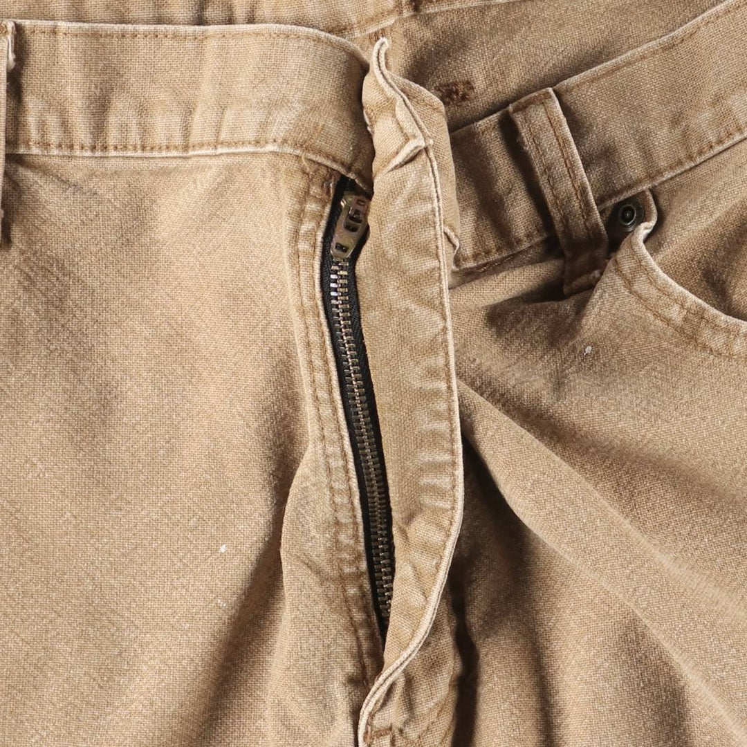 Dickies Duck Painter Pants Men's W37 unclear Camel type Vintage Second Hand