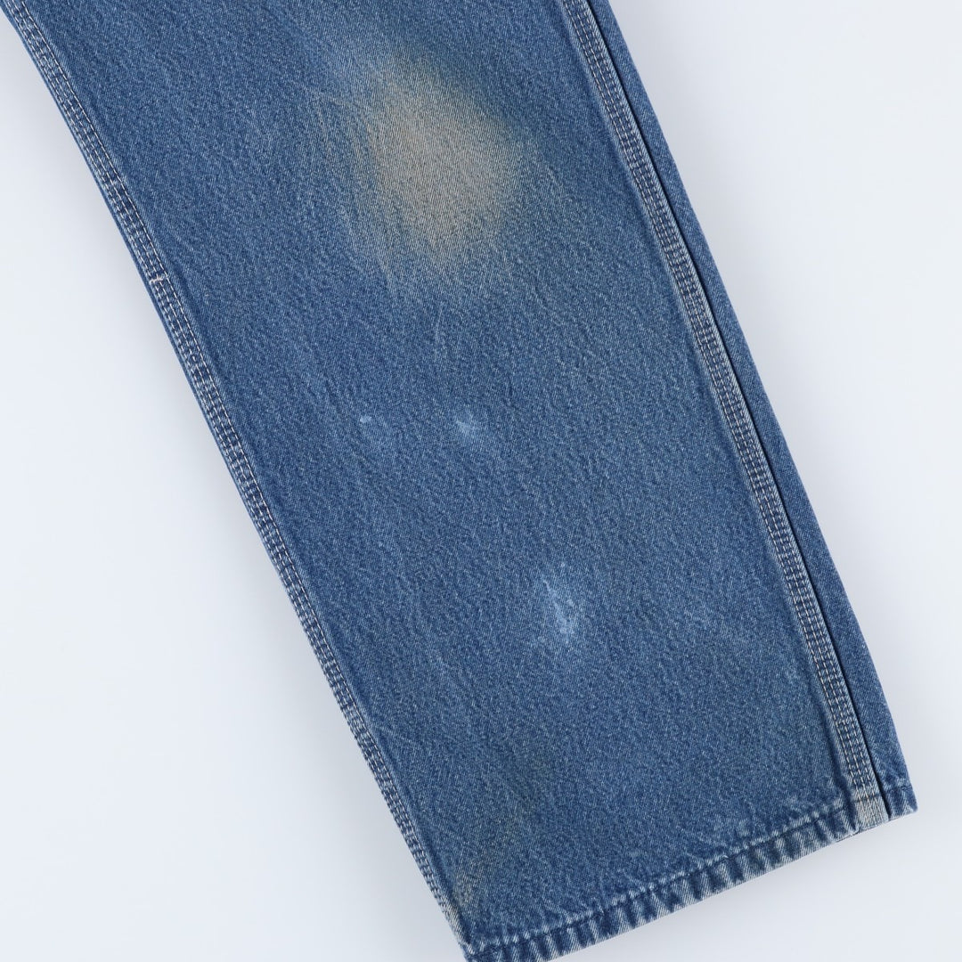 Dickies denim overalls, men's size W30 (approx.) cotton blue type Vintage Second Hand