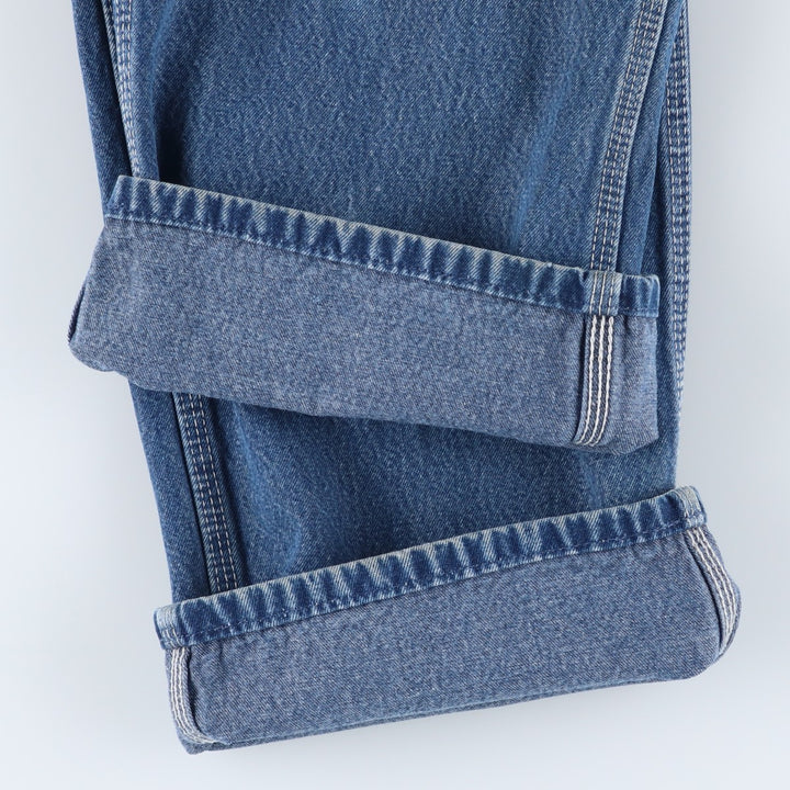 Dickies denim overalls, men's size W30 (approx.) cotton blue type Vintage Second Hand