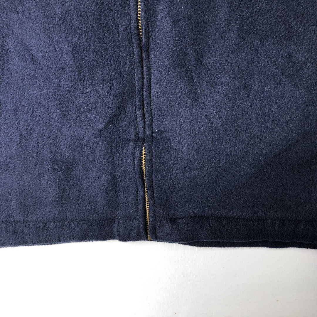 Ralph Lauren POLO by Ralph Lauren Swing-Top Fleece Jacket, Men's XXL polyester navy blue type Vintage Second Hand