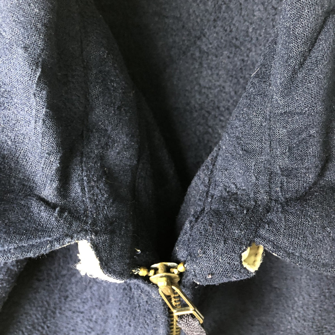 Ralph Lauren POLO by Ralph Lauren Swing-Top Fleece Jacket, Men's XXL polyester navy blue type Vintage Second Hand