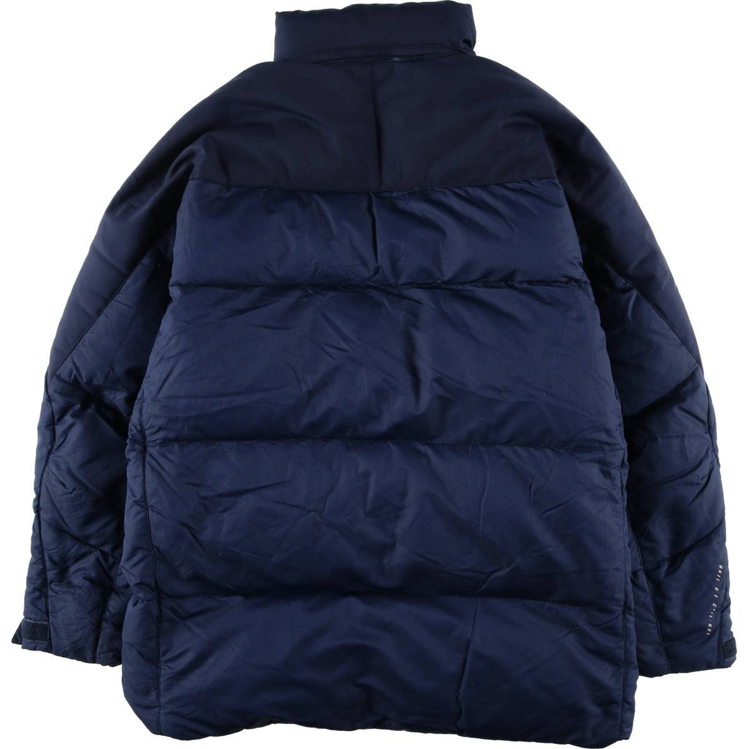 2000'S Nike Down Jacket, Men's Size L polyester navy blue type Vintage Second Hand