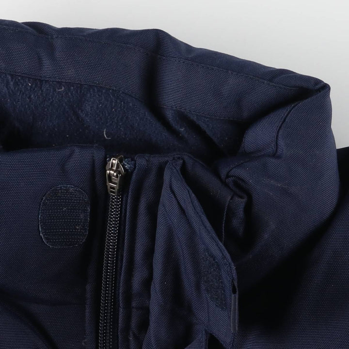 2000'S Nike Down Jacket, Men's Size L polyester navy blue type Vintage Second Hand