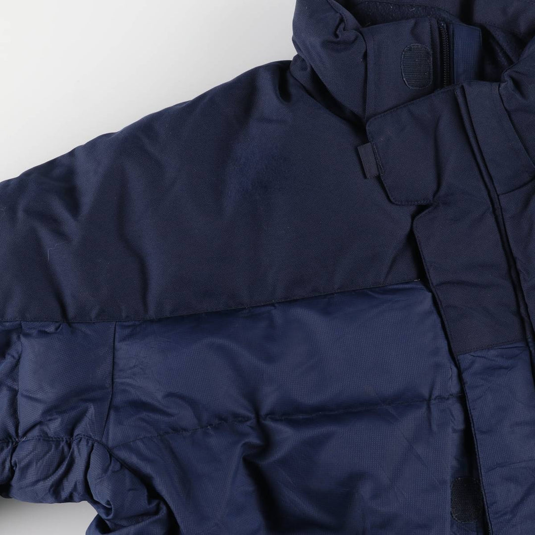 2000'S Nike Down Jacket, Men's Size L polyester navy blue type Vintage Second Hand