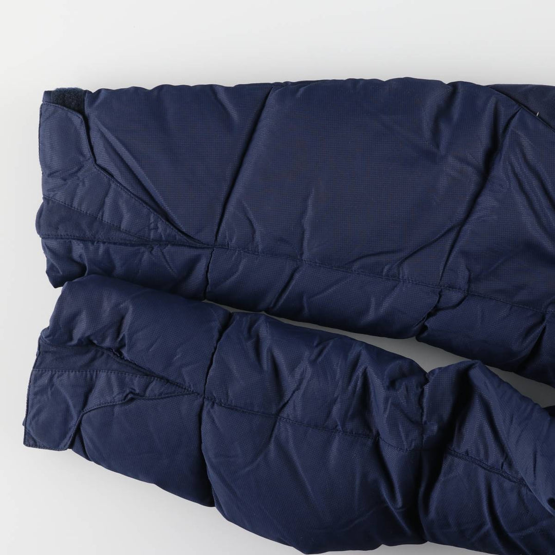 2000'S Nike Down Jacket, Men's Size L polyester navy blue type Vintage Second Hand