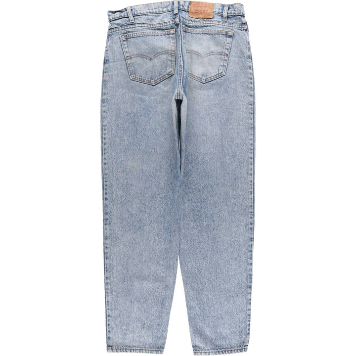 Levi's 550-4813 Tapered Denim Pants, Made in the USA, Men's Size 36 cotton blue type Vintage Second Hand