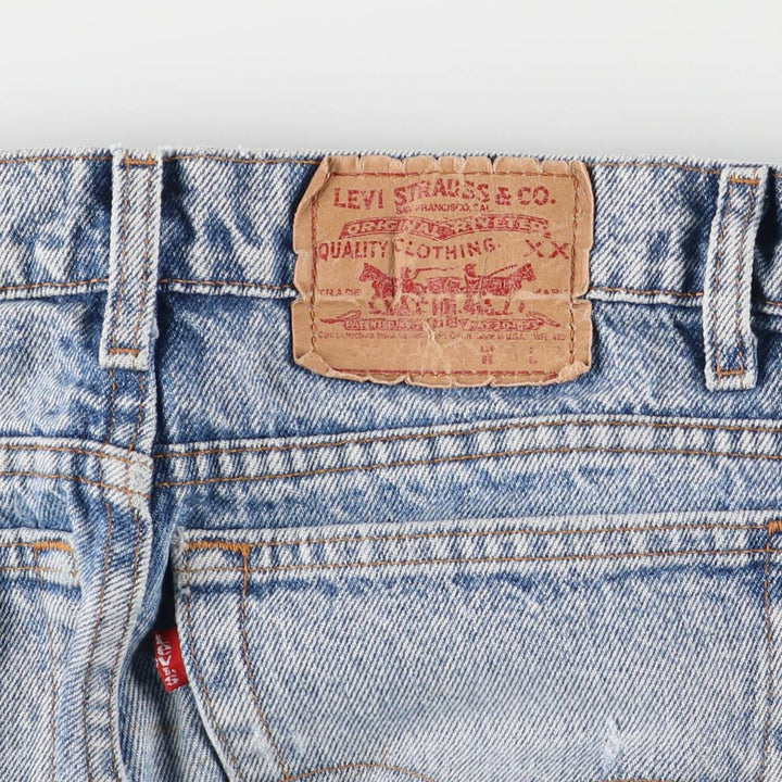 Levi's 550-4813 Tapered Denim Pants, Made in the USA, Men's Size 36 cotton blue type Vintage Second Hand