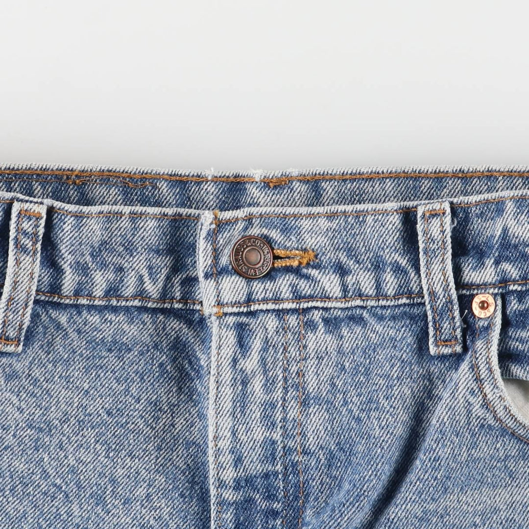 Levi's 550-4813 Tapered Denim Pants, Made in the USA, Men's Size 36 cotton blue type Vintage Second Hand