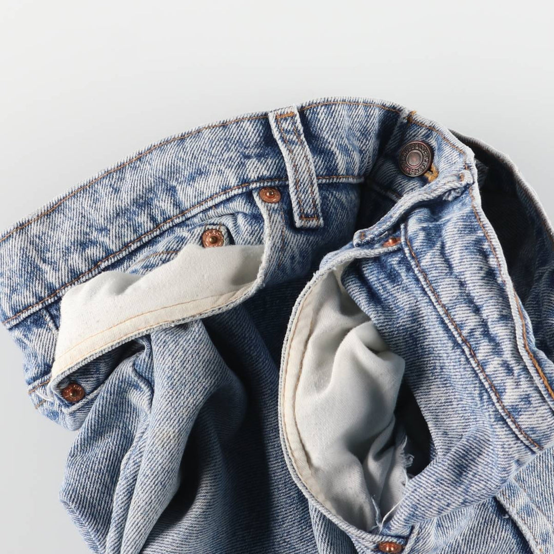 Levi's 550-4813 Tapered Denim Pants, Made in the USA, Men's Size 36 cotton blue type Vintage Second Hand