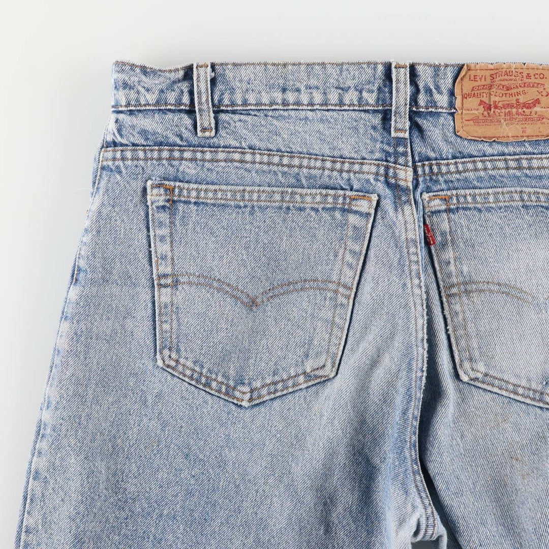 Levi's 550-4813 Tapered Denim Pants, Made in the USA, Men's Size 36 cotton blue type Vintage Second Hand
