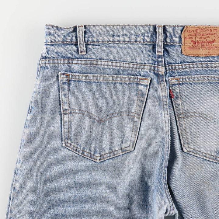 Levi's 550-4813 Tapered Denim Pants, Made in the USA, Men's Size 36 cotton blue type Vintage Second Hand