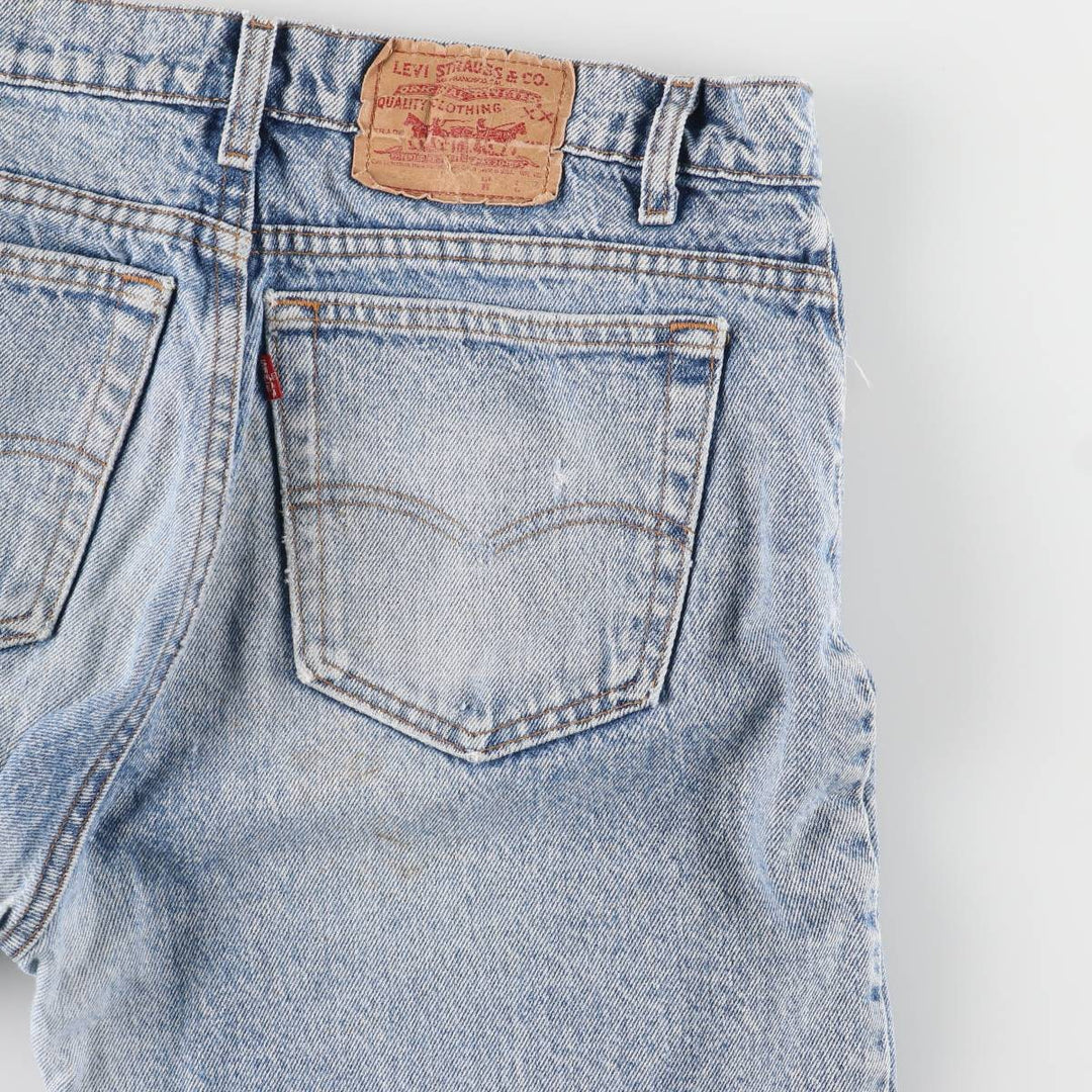 Levi's 550-4813 Tapered Denim Pants, Made in the USA, Men's Size 36 cotton blue type Vintage Second Hand