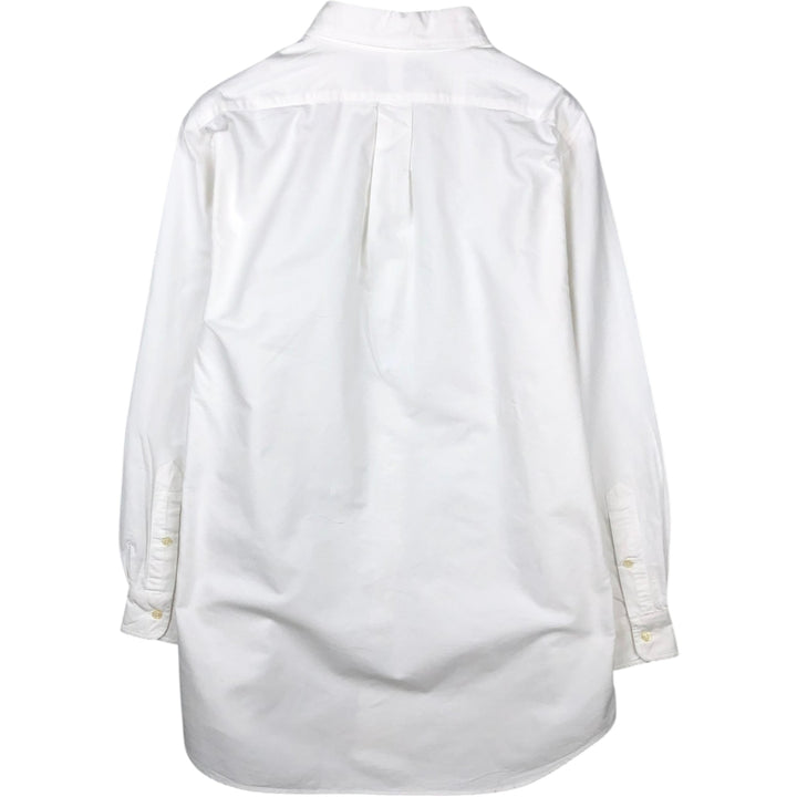 Ralph Lauren YARMOUTH Long-Sleeve Cotton Shirt, Men's Size XL (approx.) cotton white type Vintage Second Hand