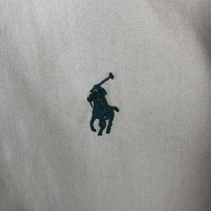 Ralph Lauren BLAKE long sleeve button down shirt, men's size L cotton Beige type Vintage Second Hand