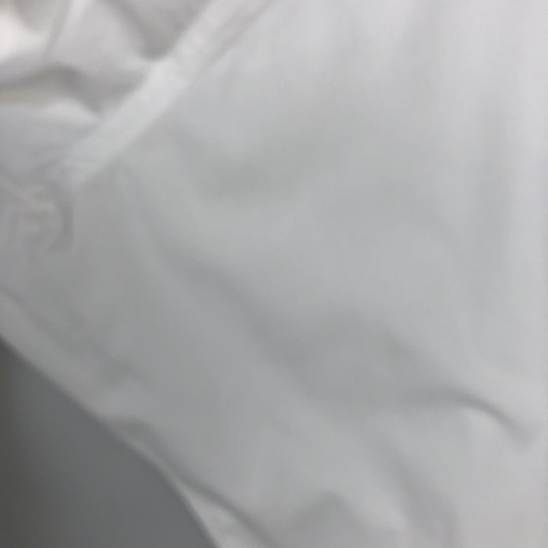 Ralph Lauren ESTATE Long-Sleeve Cotton Shirt with Cuffs, Men's Size XL (approx.) cotton white type Vintage Second Hand