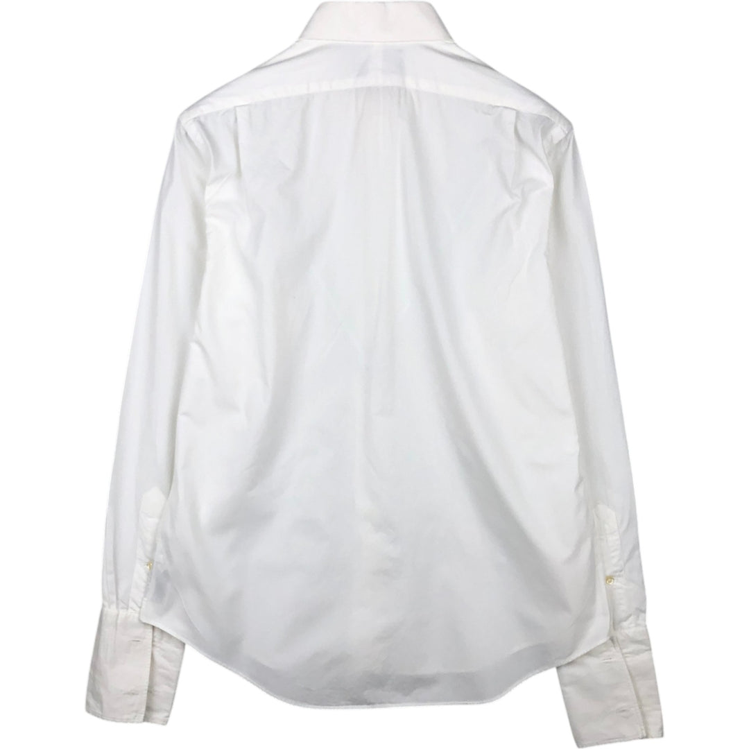 Ralph Lauren REGENT Long-Sleeve Cotton Shirt with Cuffs, Men's Size L (approx.) cotton white type Vintage Second Hand