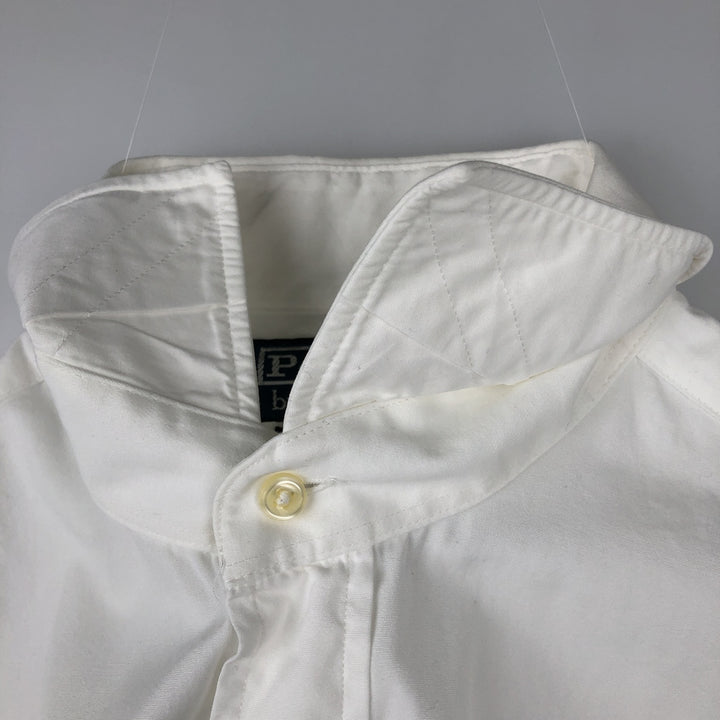 Ralph Lauren REGENT Long-Sleeve Cotton Shirt with Cuffs, Men's Size L (approx.) cotton white type Vintage Second Hand