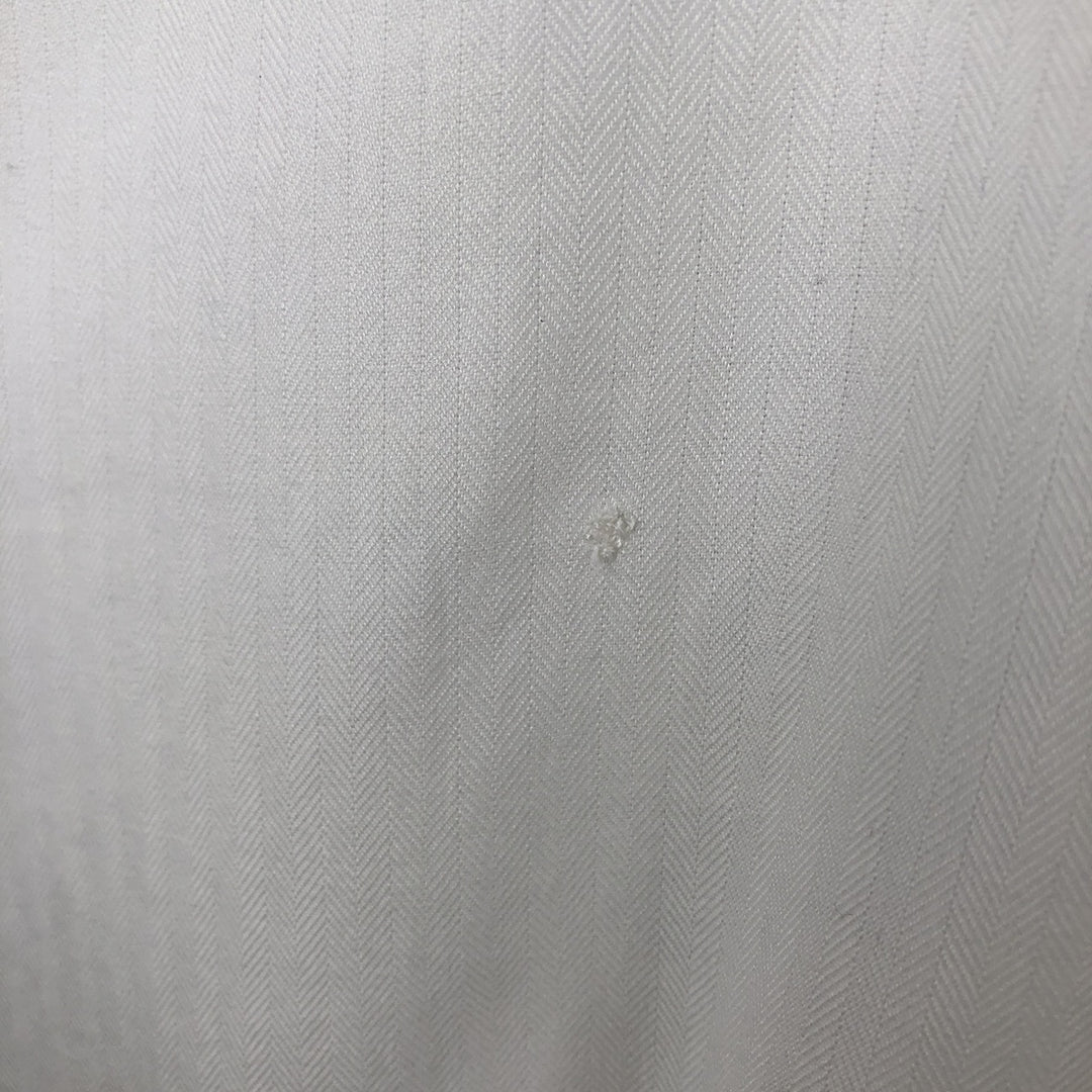 Ralph Lauren YARMOUTH long sleeve button down shirt, men's XL size cotton white type Vintage Second Hand