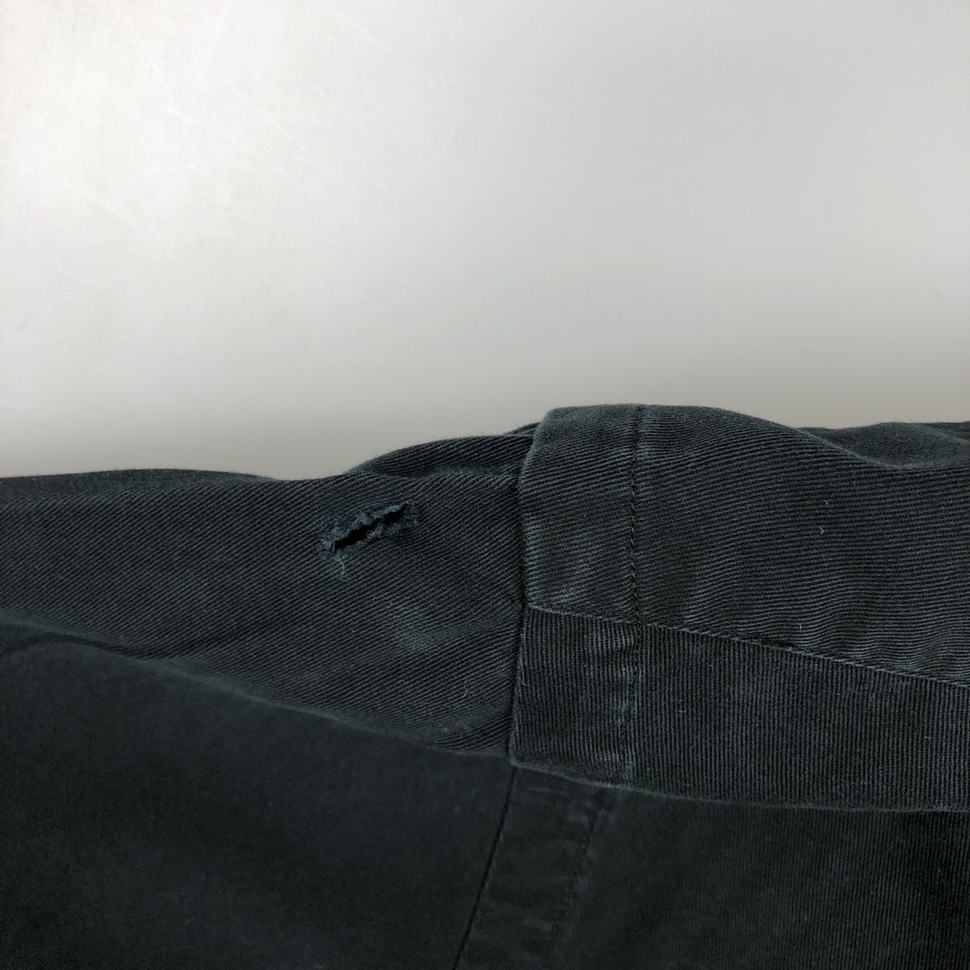 Ralph Lauren CUSTOM FIT long sleeve button down shirt, men's size M cotton black type Vintage Second Hand