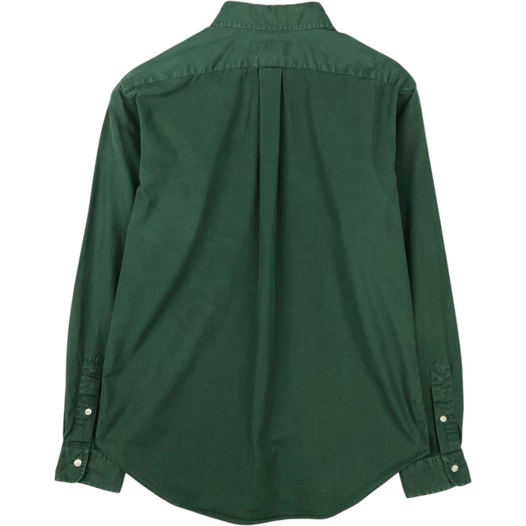 Ralph Lauren Classic Fit Long Sleeve Button Down Shirt Men's M cotton green type Vintage Second Hand