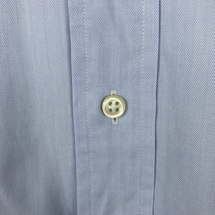 Ralph Lauren LOWELL SPORT long-sleeved cotton shirt, men's size L cotton blue type Vintage Second Hand