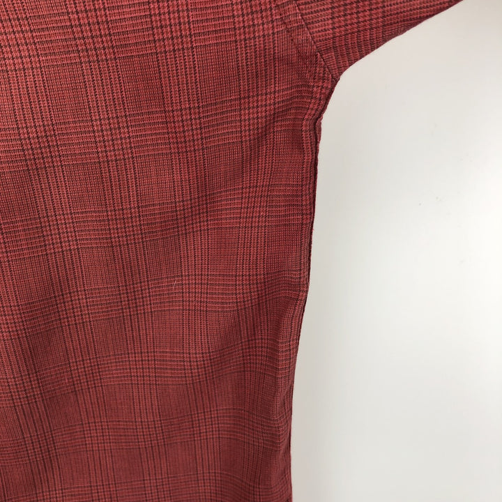 90'S GAP Vintage Long Sleeve Button-Down Check Shirt, Men's Size L cotton red type Vintage Second Hand