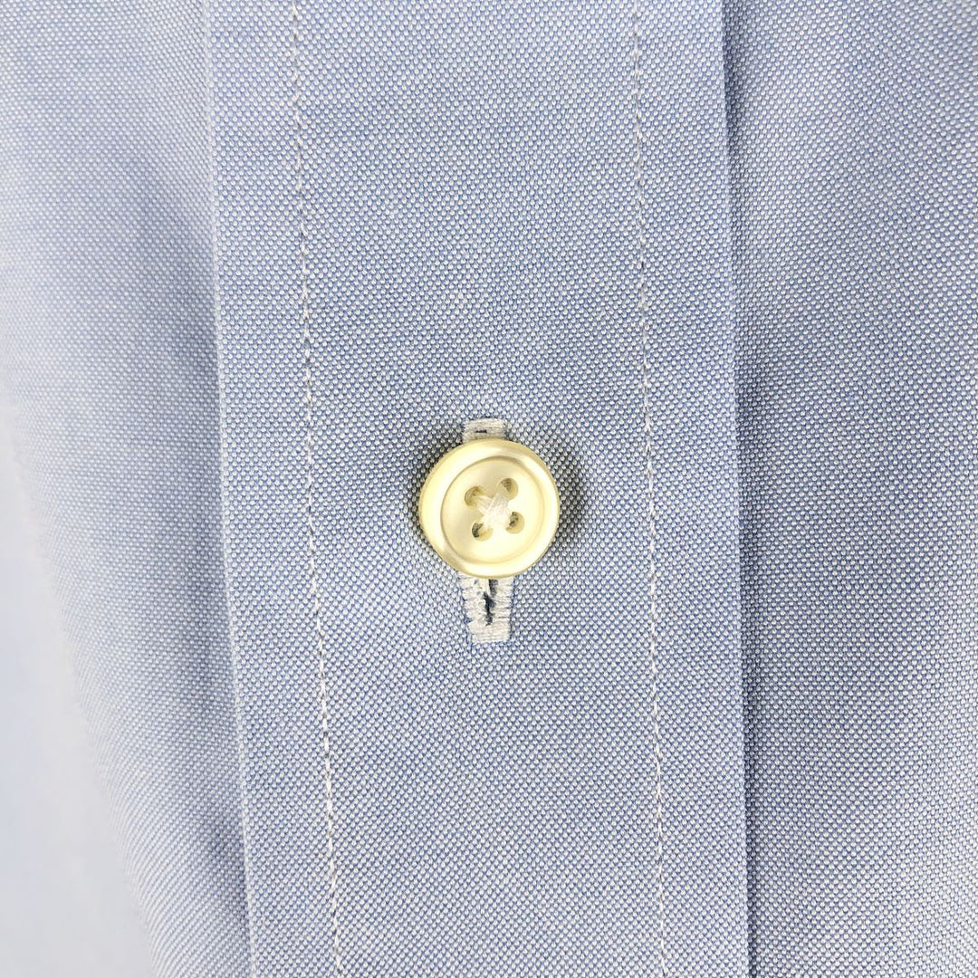 Brooks Brothers Est.1818 Long Sleeve Button Down Shirt Men's XL cotton Blue type light blue Vintage Second Hand