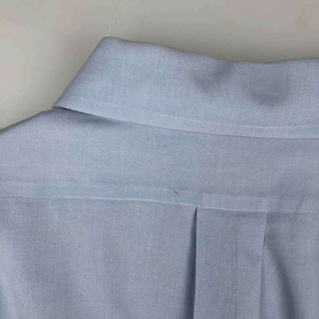 Brooks Brothers Est.1818 Long Sleeve Button Down Shirt Men's XL cotton Blue type light blue Vintage Second Hand