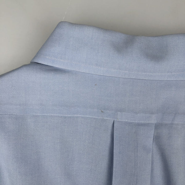 Brooks Brothers Est.1818 Long Sleeve Button Down Shirt Men's XL cotton Blue type light blue Vintage Second Hand