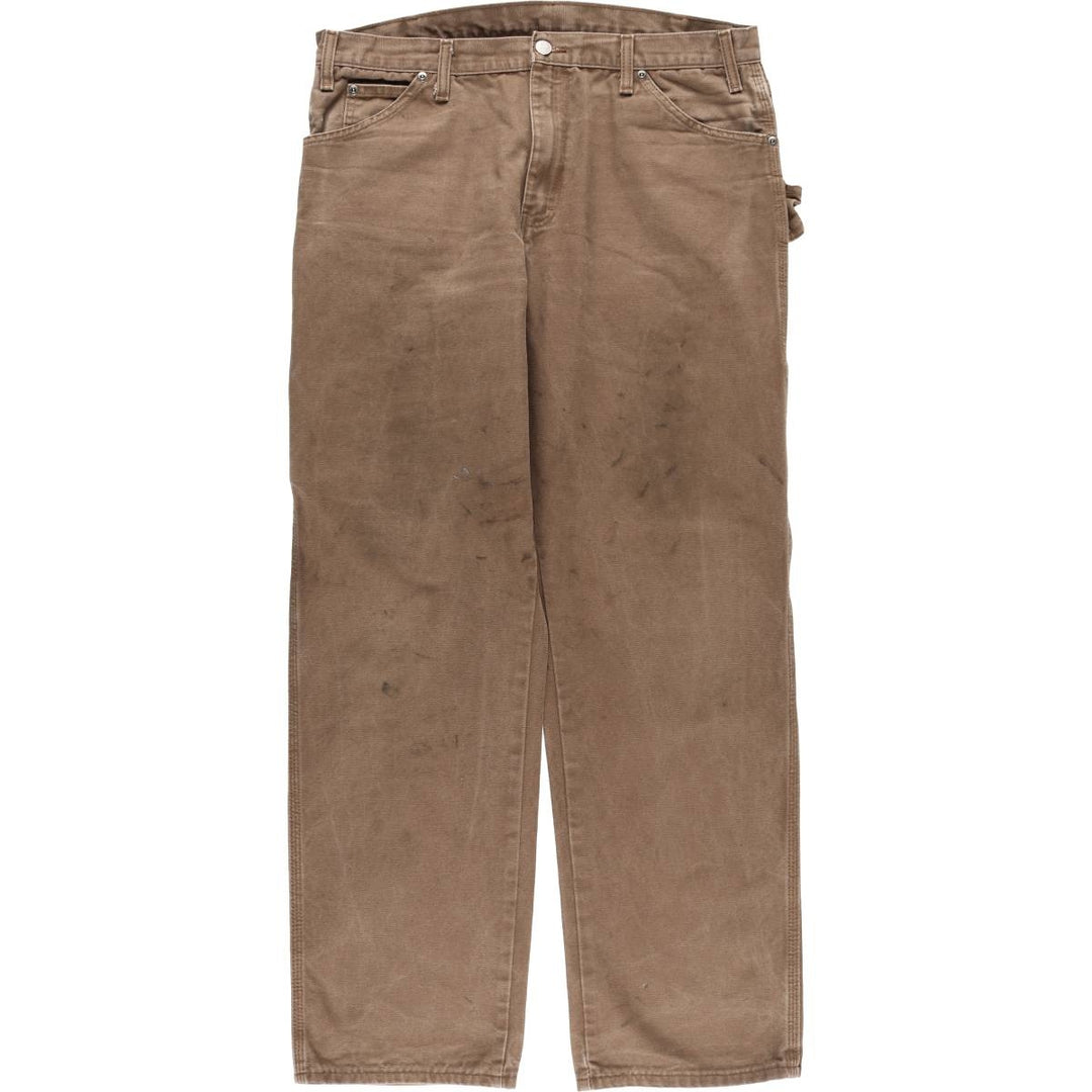 Dickies Duck Painter Pants Men's W37 cotton brown type Vintage Second Hand
