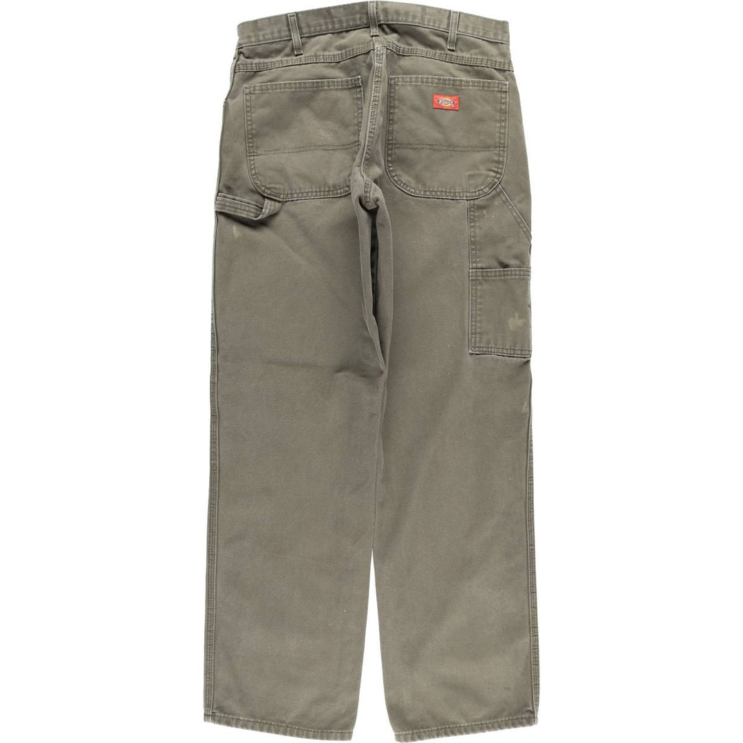 Dickies Duck Painter Pants Men's W34 equivalent cotton Khaki type sage green Vintage Second Hand