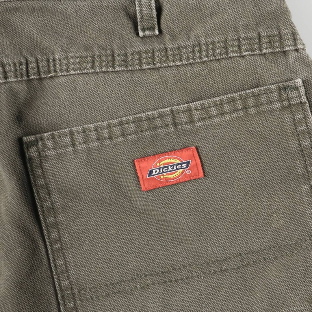 Dickies Duck Painter Pants Men's W34 equivalent cotton Khaki type sage green Vintage Second Hand