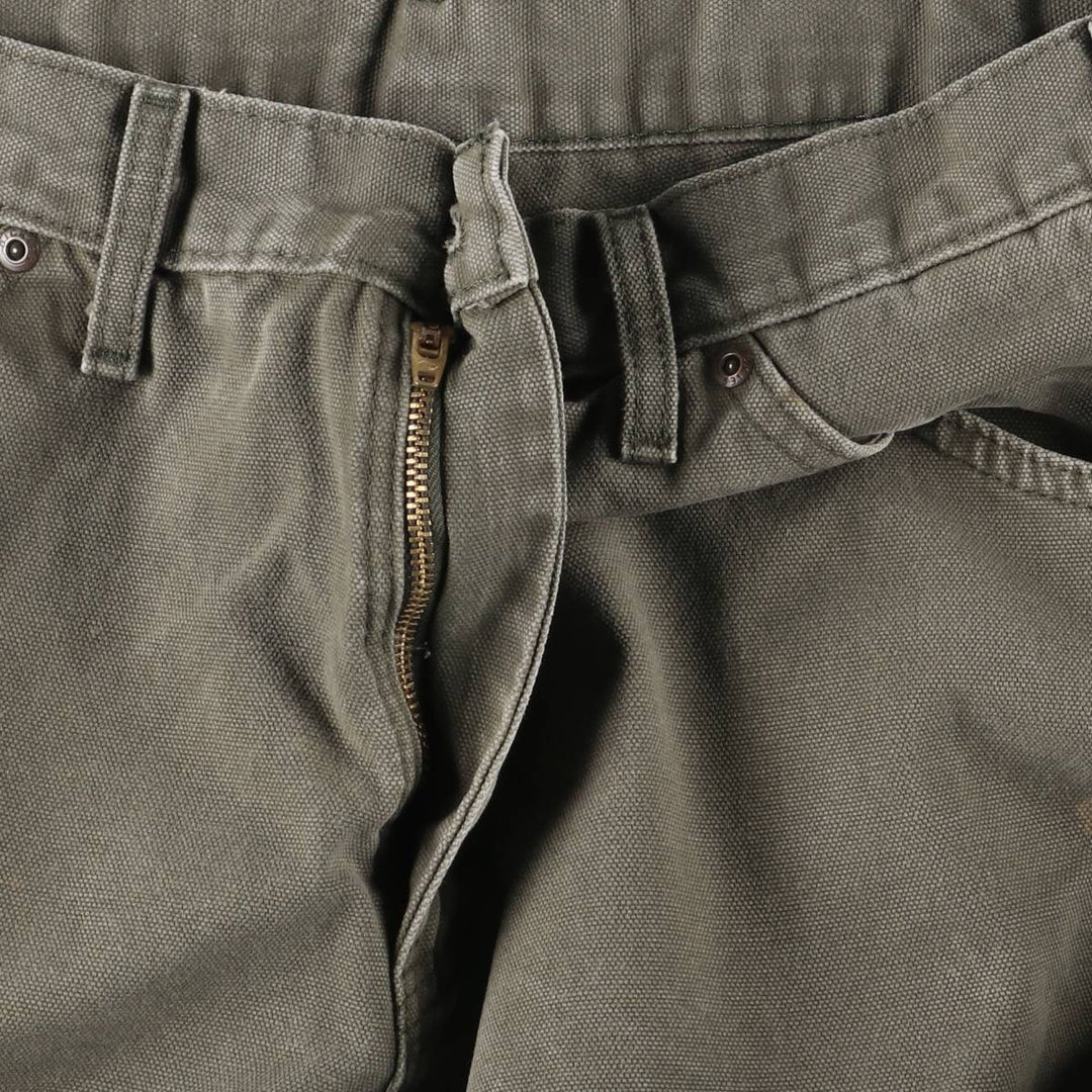 Dickies Duck Painter Pants Men's W34 equivalent cotton Khaki type sage green Vintage Second Hand