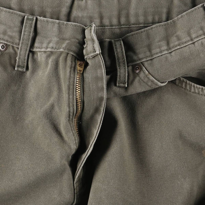 Dickies Duck Painter Pants Men's W34 equivalent cotton Khaki type sage green Vintage Second Hand